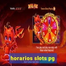 horarios slots pg